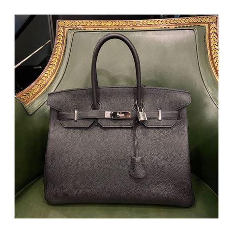 sac hermes birkin noir|sac Birkin Hermes occasion.